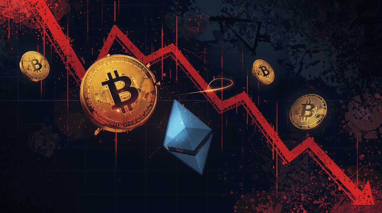 Bitcoin e Ethereum caem 0,3% após payroll dos EUA mostrar desemprego de 4,4%