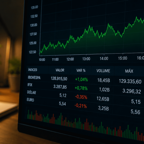 ações mais negociadas da Bolsa