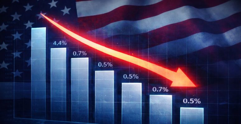 PIB dos EUA 0,5%