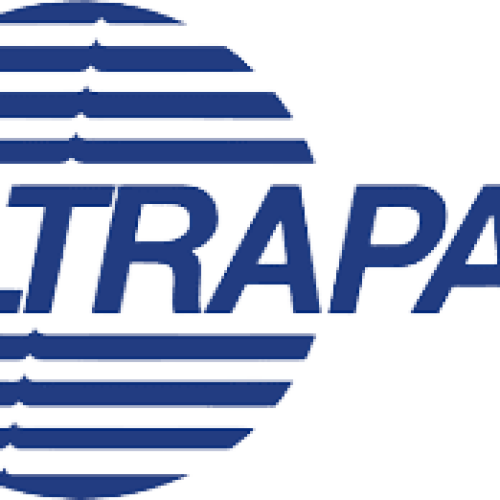 Logotipo da Ultrapar utilizado em matéria sobre resultados financeiros, distribuição de combustíveis e operações da companhia no Brasil.